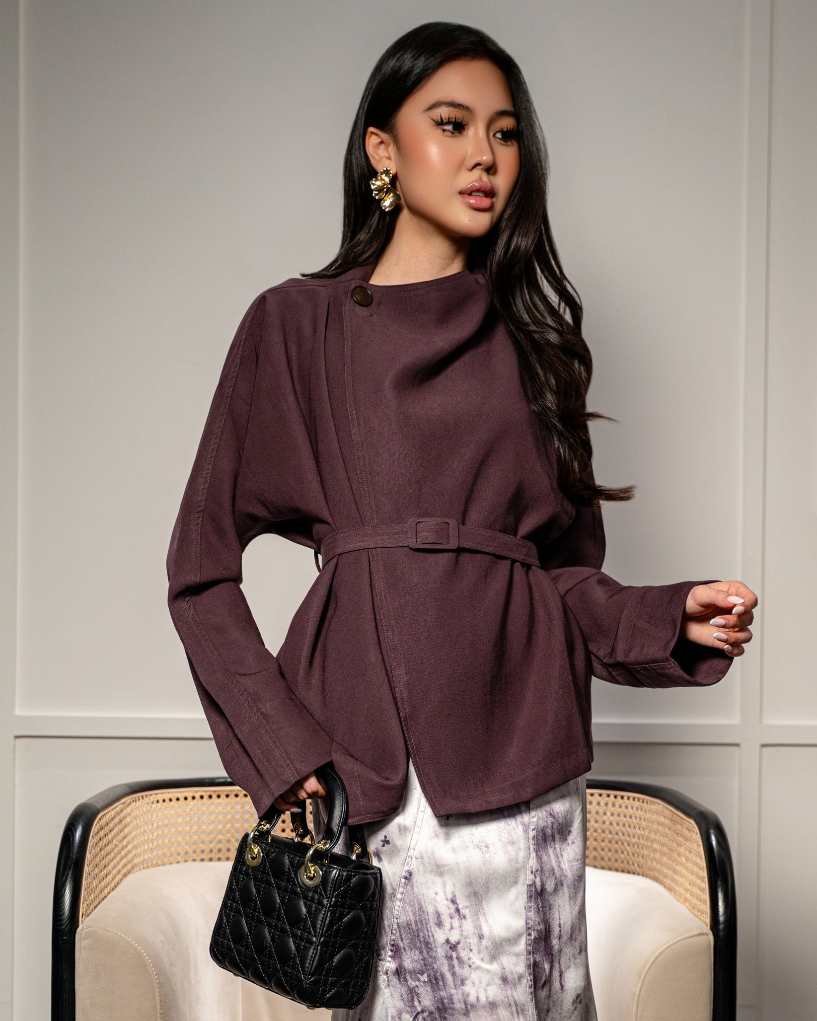 Belted Wrap Jacket MC2133