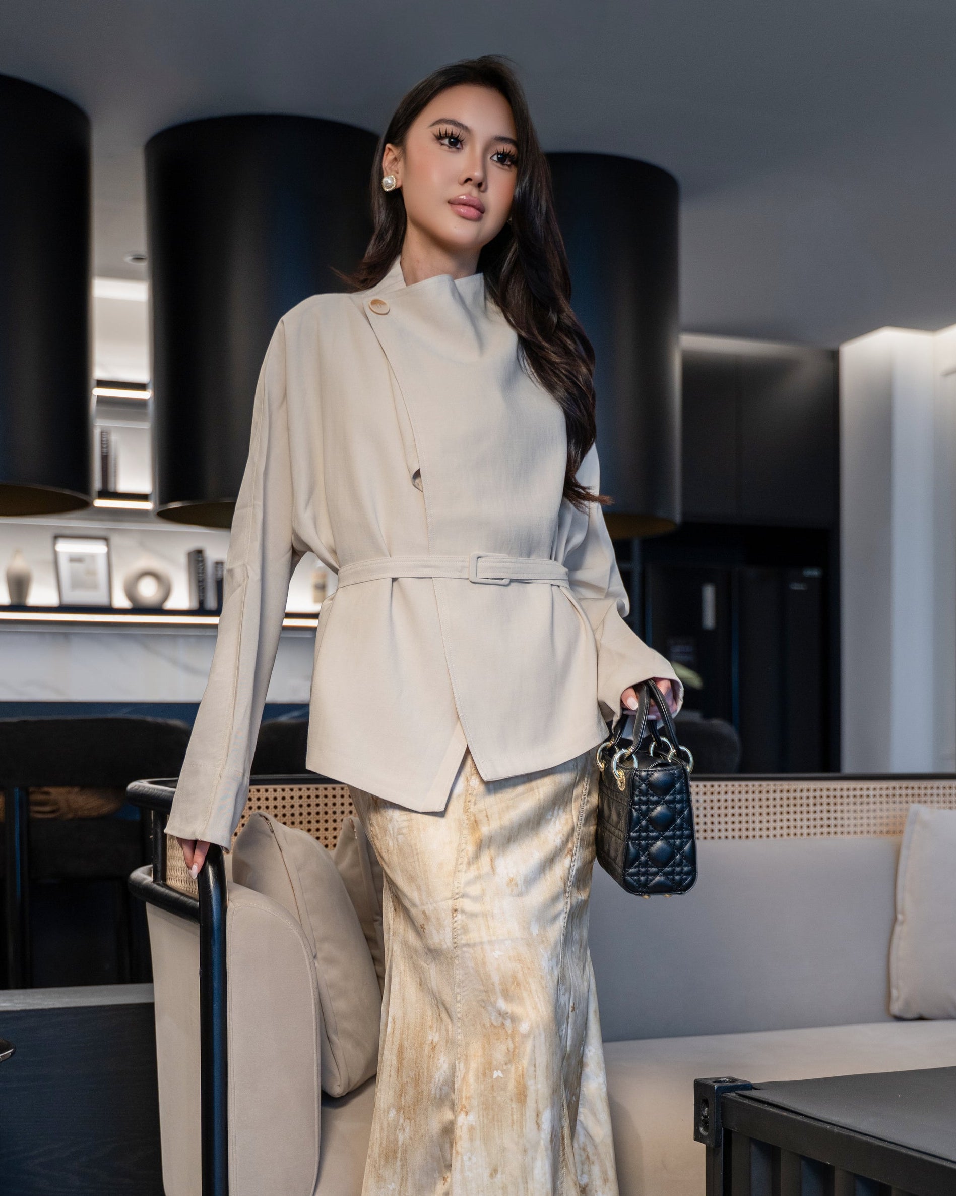 Belted Wrap Jacket MC2133