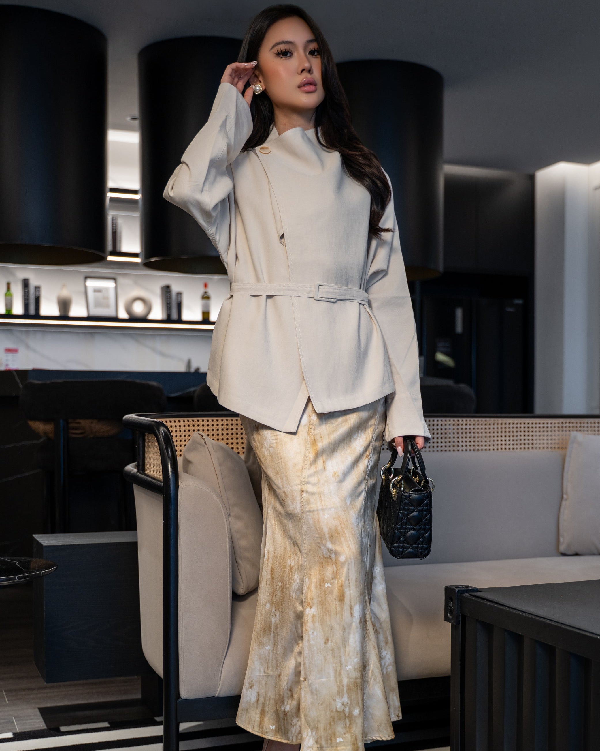 Belted Wrap Jacket MC2133