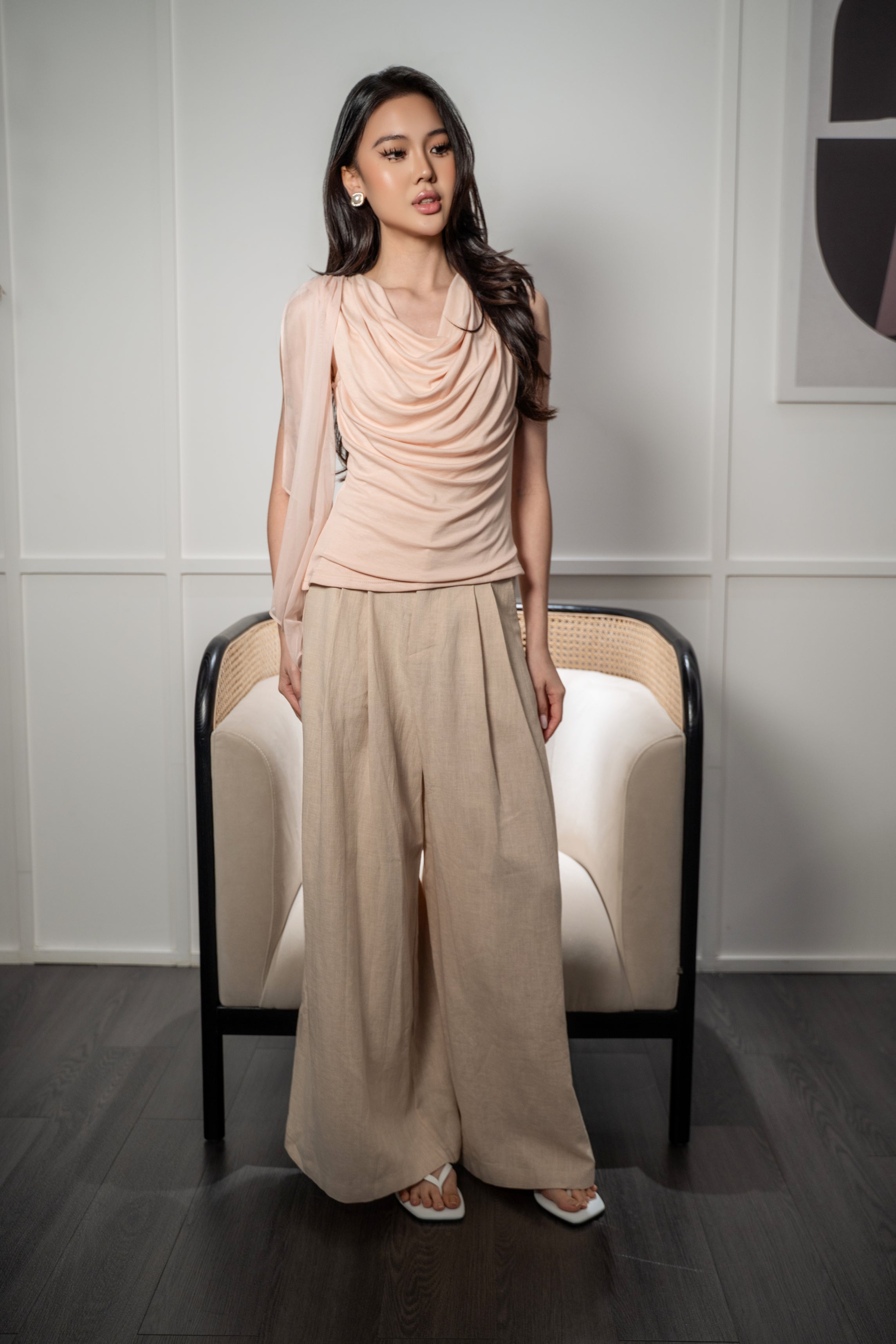 Linen Wide Pants MC2129