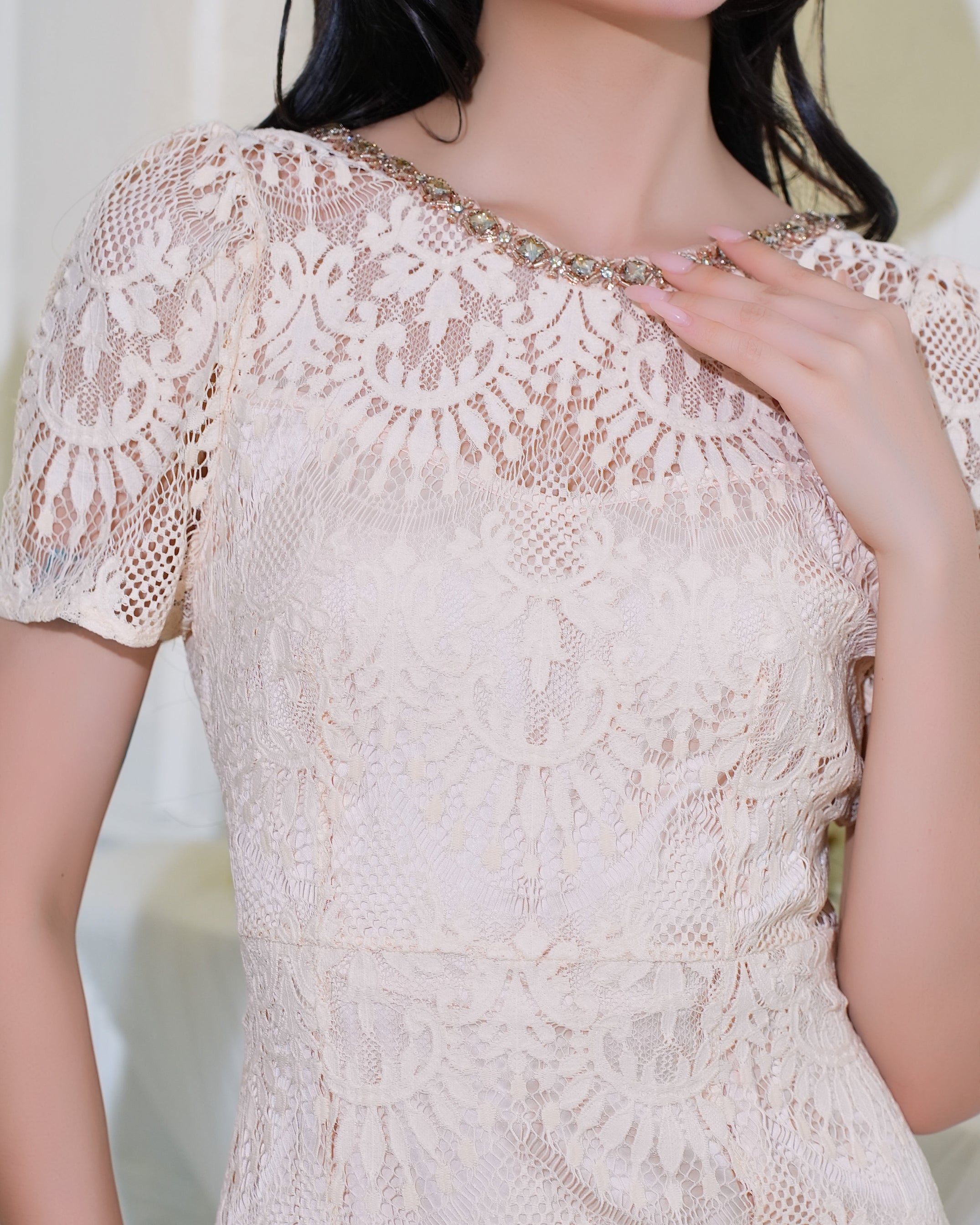 Anastasia Lace Dress 2344