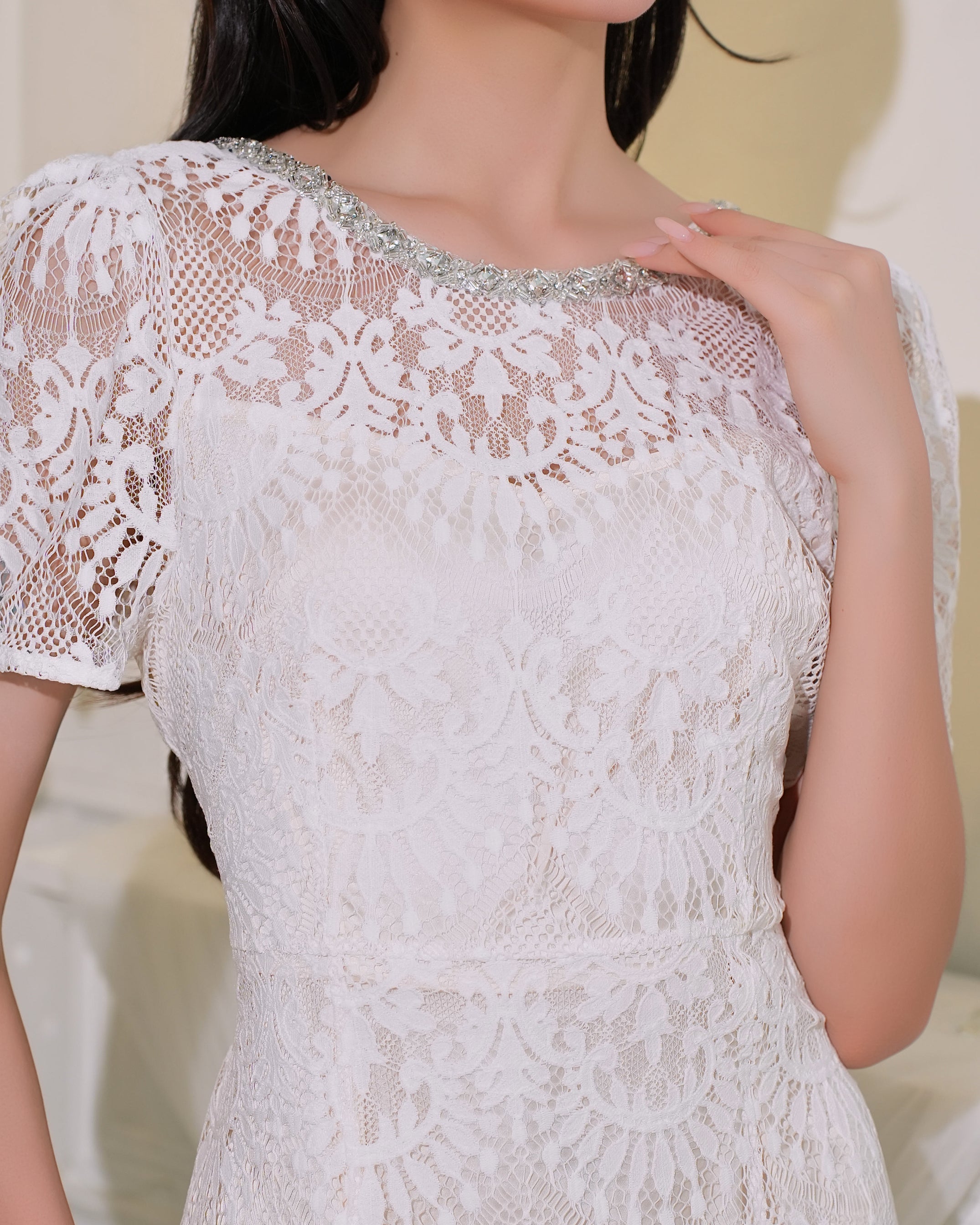 Anastasia Lace Dress 2344