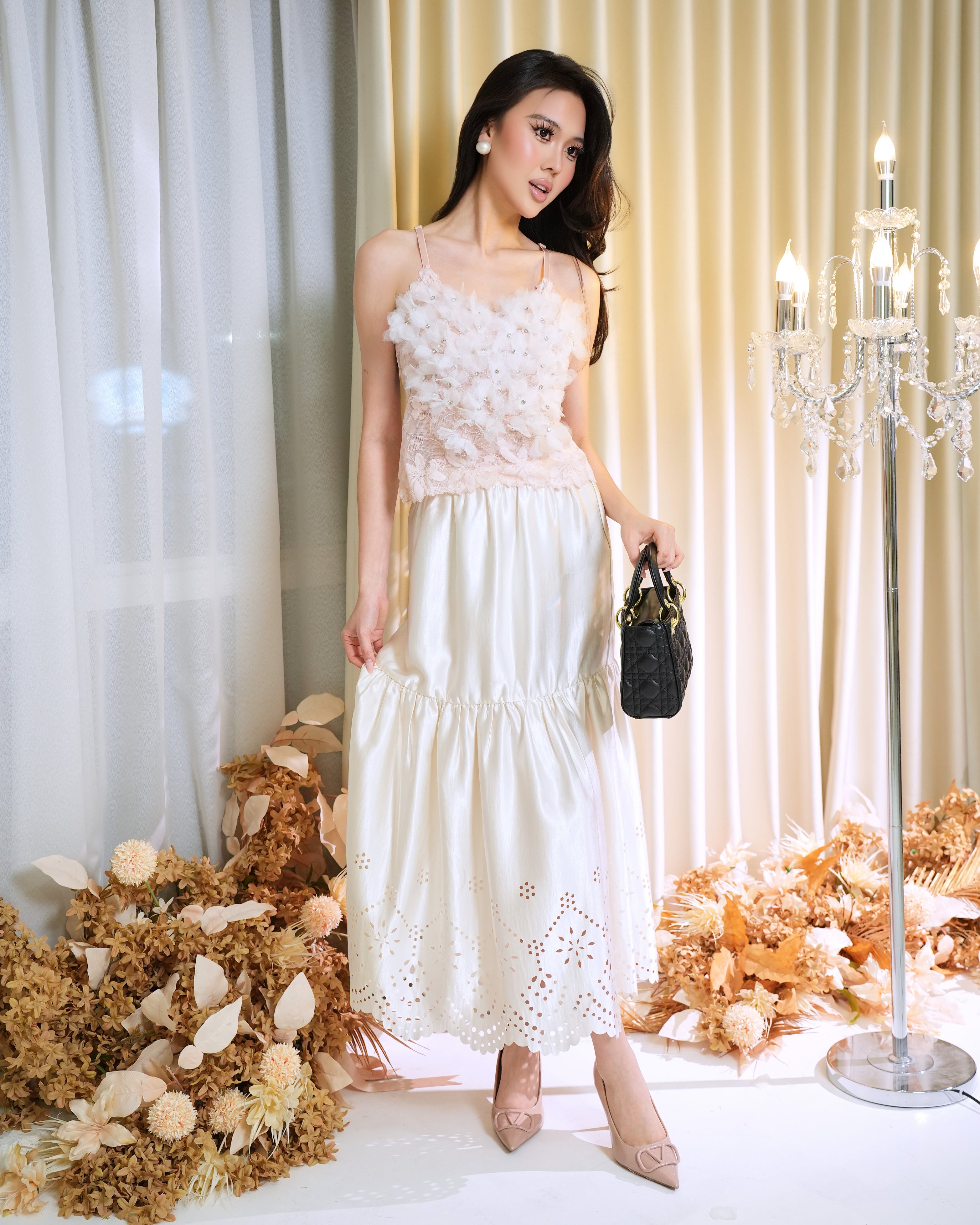 Rosé Lace Muse MC2113